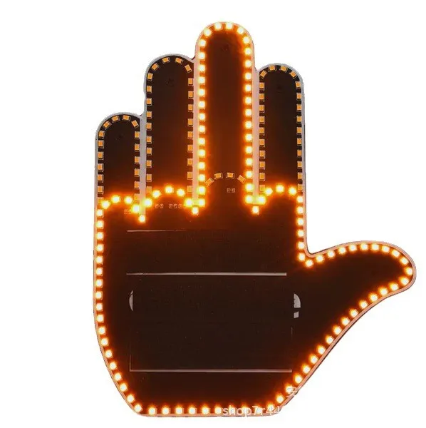 Geste Main doigt Led Vitre - Image 5